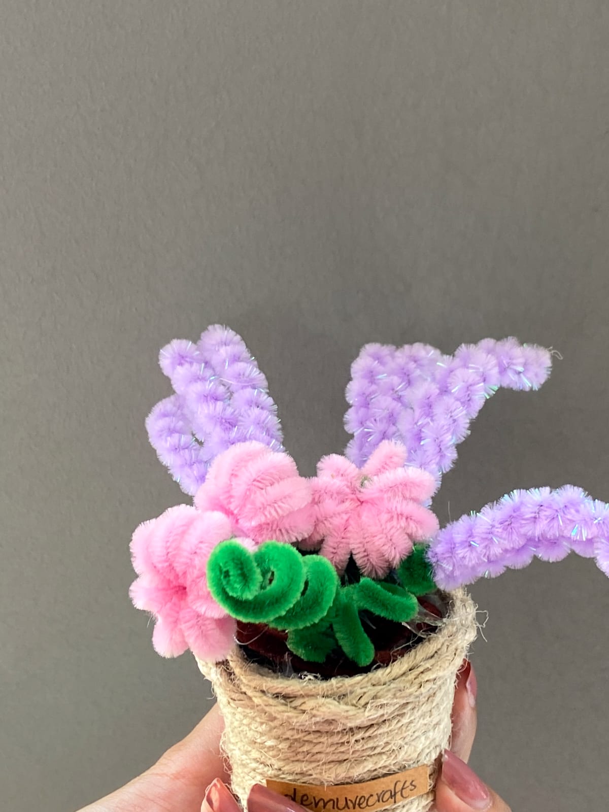 Lavender Flower Pot