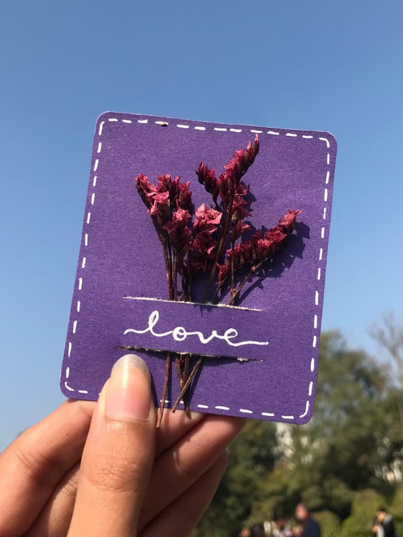 Preserved flowers Cards✨️